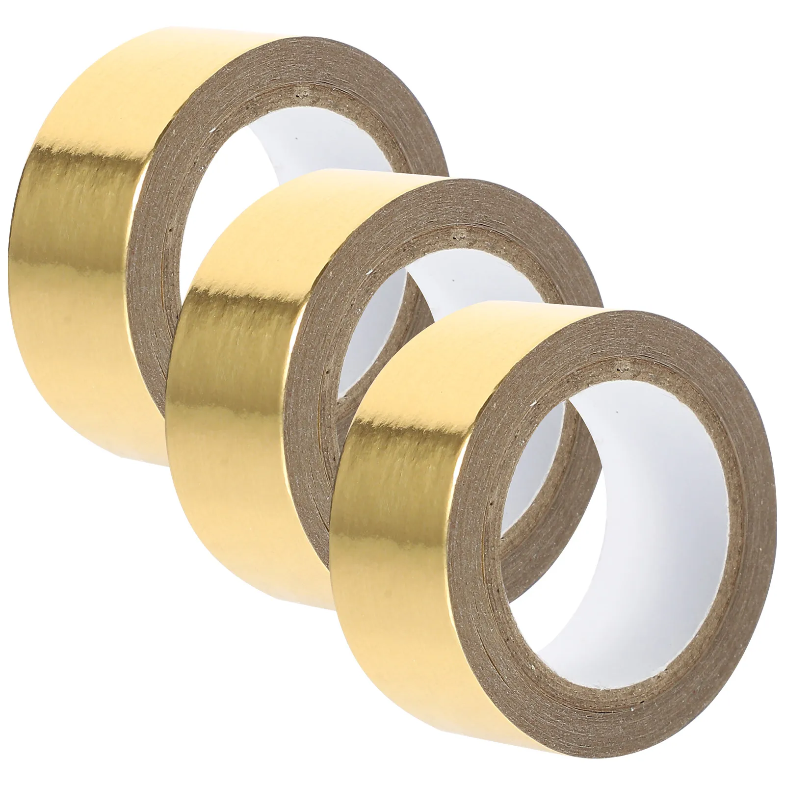 

3 Rolls Color Washi Tape Hot Stamping Washi Tape Thin DIY Decor Journaling Supplies Aesthetic Crafts Scrapbook