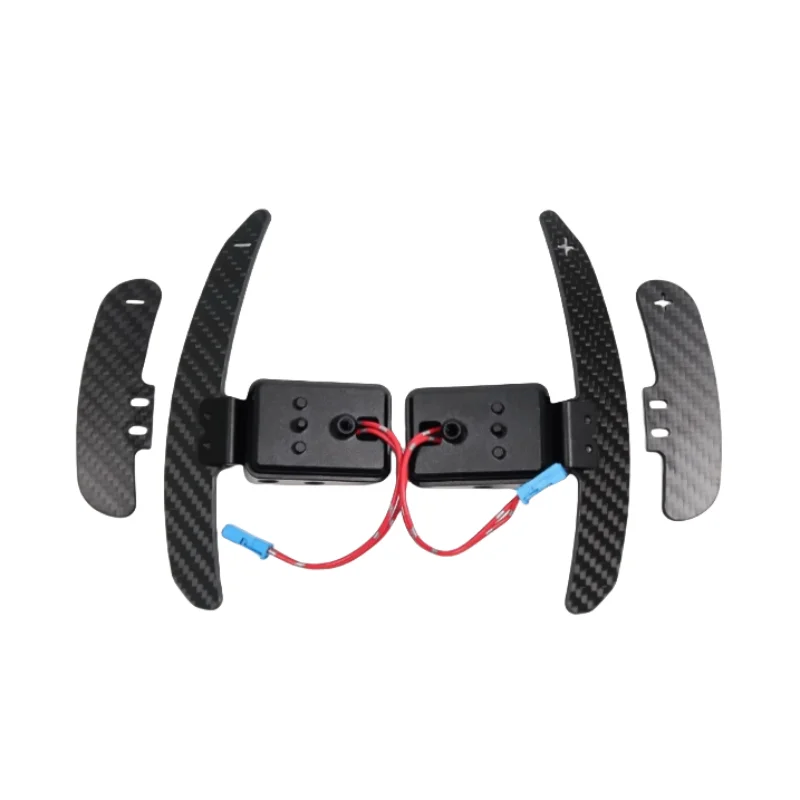 Carbon Fiber Magnetic Shift Paddle Car Steering Wheel LED Paddle Shifter for  E90 E92 E93 M3 X5M X6M E70 E81 E82 E87