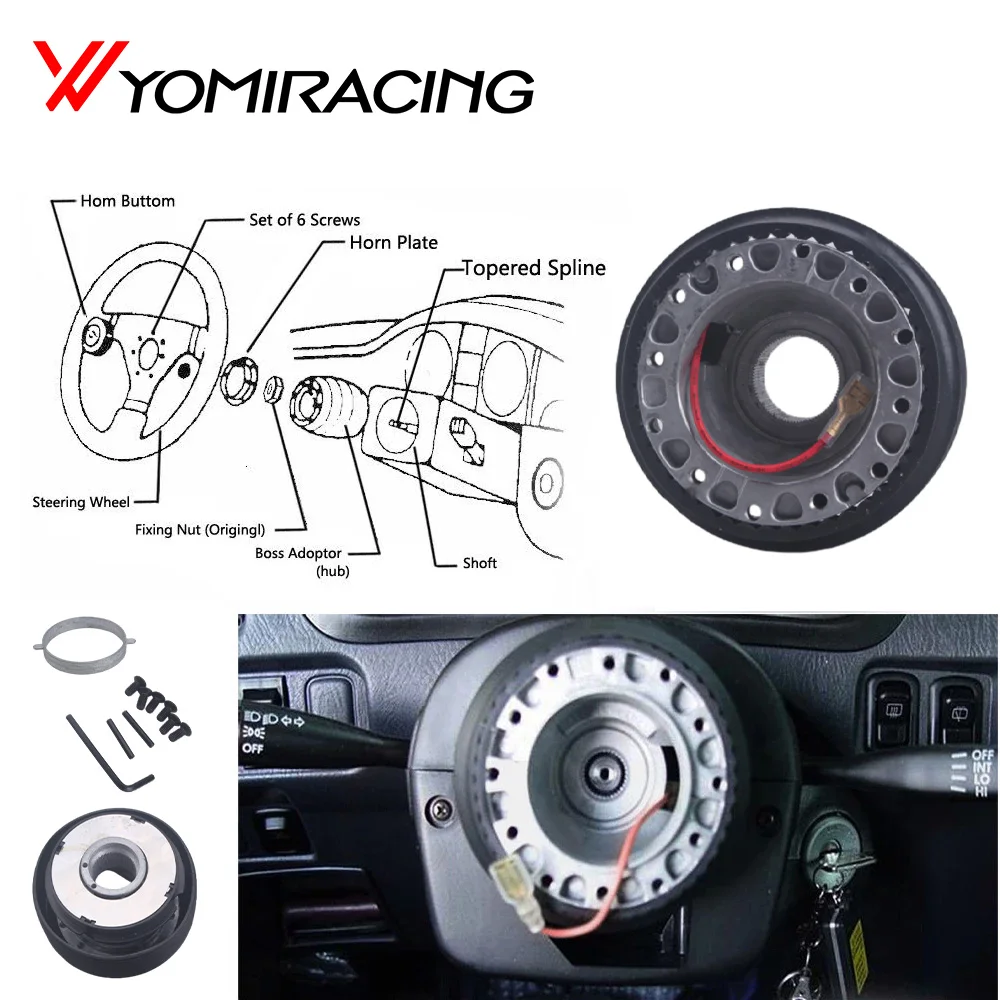 STEERING WHEEL BOSS KIT HUB ADAPTER FIT FOR Volkswagen VW Golf MK3 HUB-GOLF3