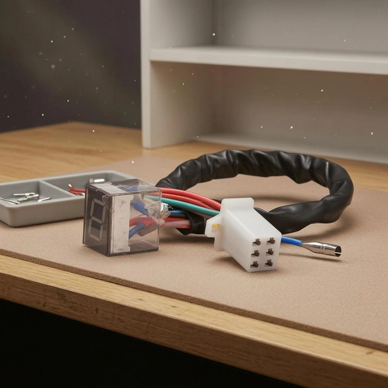 Gear Indicator Display - مؤشر تروس LED عالمي التوافق، مؤشر