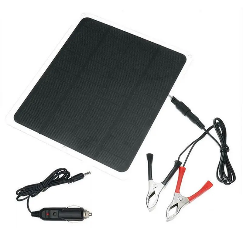 

A03Q-Solar Panel Single Crystal 5.5W Outdoor Solar Panel For Cars And Boats For Fan Mobile Phone