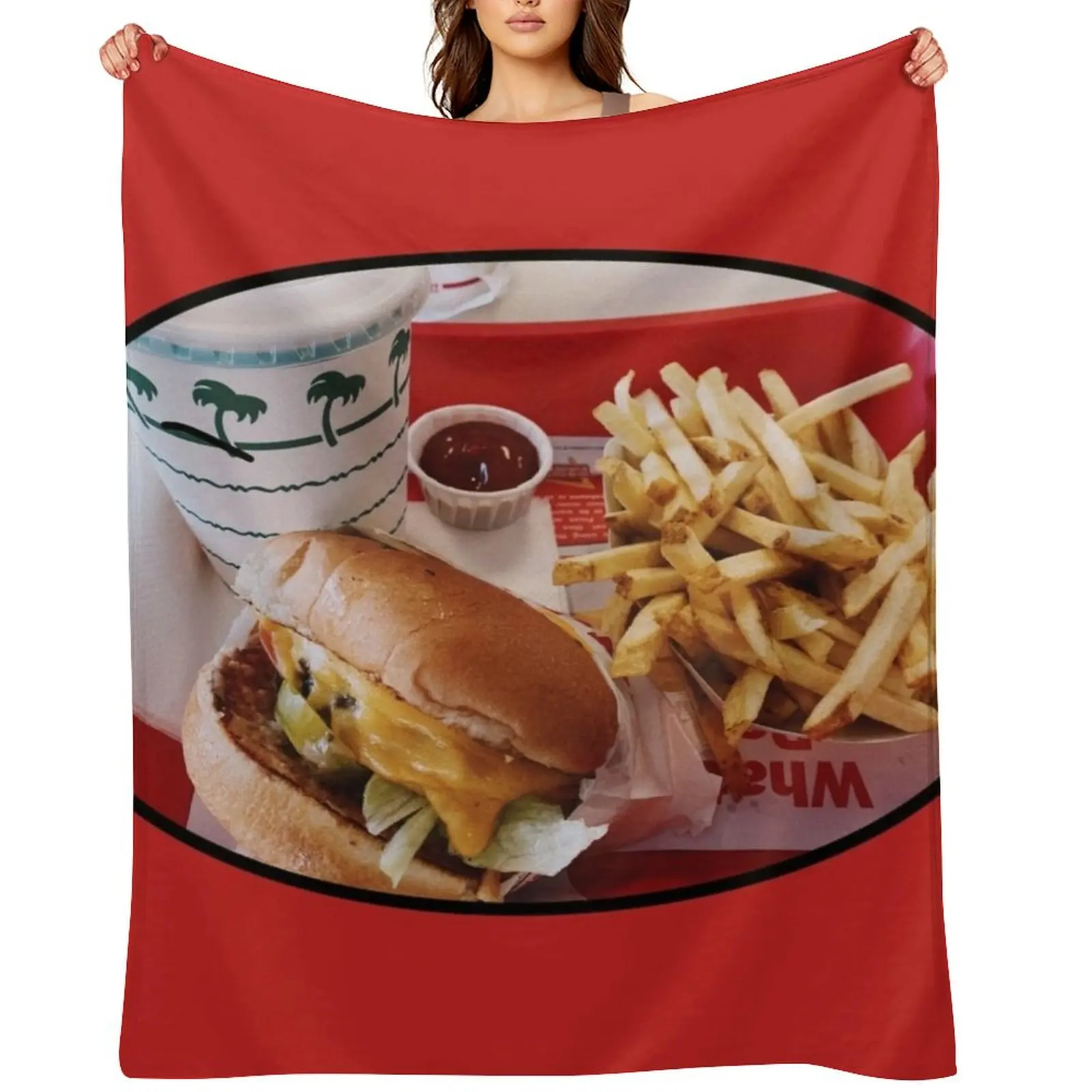 

Animal Style Throw Blanket Weighted christmas gifts Nap Flannel Fabric Blankets