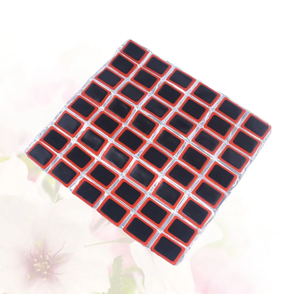 

48pcs Bicycle Tire Patch Repair Kit Rubber Puncture Fix For Inner Tube Air Mattress Lightweight Durable Tire Repair Tool Tyre