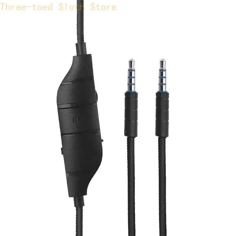 3,5-mm-Kopfhörer-Audiokabel mit Inline-Steuerung für G633 G933 Gaming-Headset-Kopfhörer E74A – Detail 10