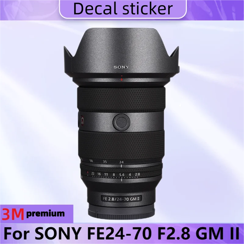 

For SONY FE24-70 F2.8 GM II Lens Body Sticker Protective Skin Decal Vinyl Wrap Film Anti-Scratch Protector Coat SEL2470GM2