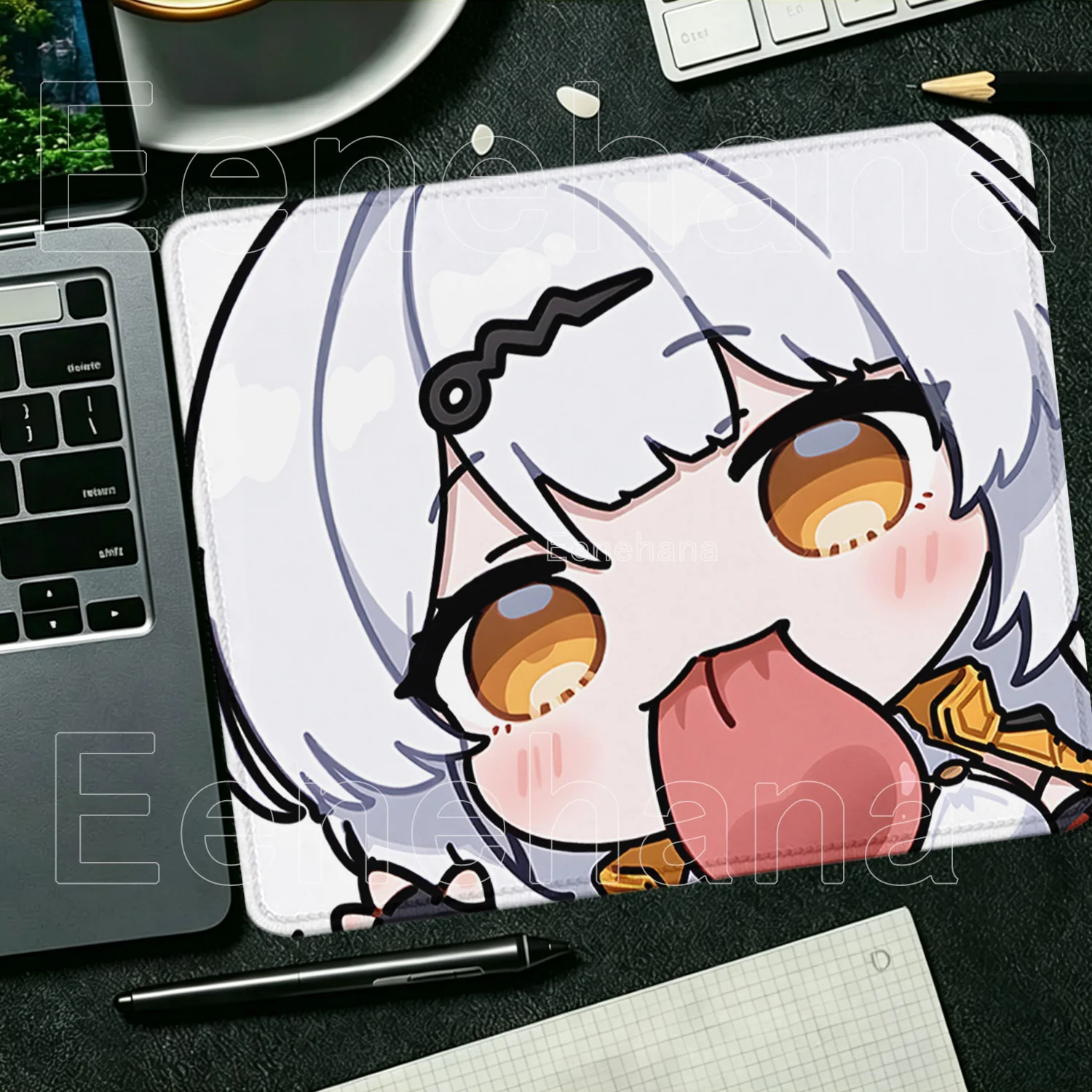 Mousepad Goofy ahh big head Zenless Zone Zero ZZZ Ye Shunguang Hoshimi Miyabi Small size Desk Mat Gaming HD print game Mouse Pad