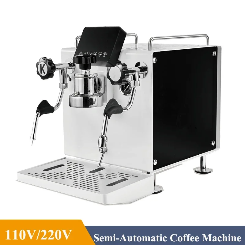 

110V/220V 9 Bar Italian Semi-Automatic Coffee Maker Cappuccino Milk Bubble Maker Espresso Coffee Machine