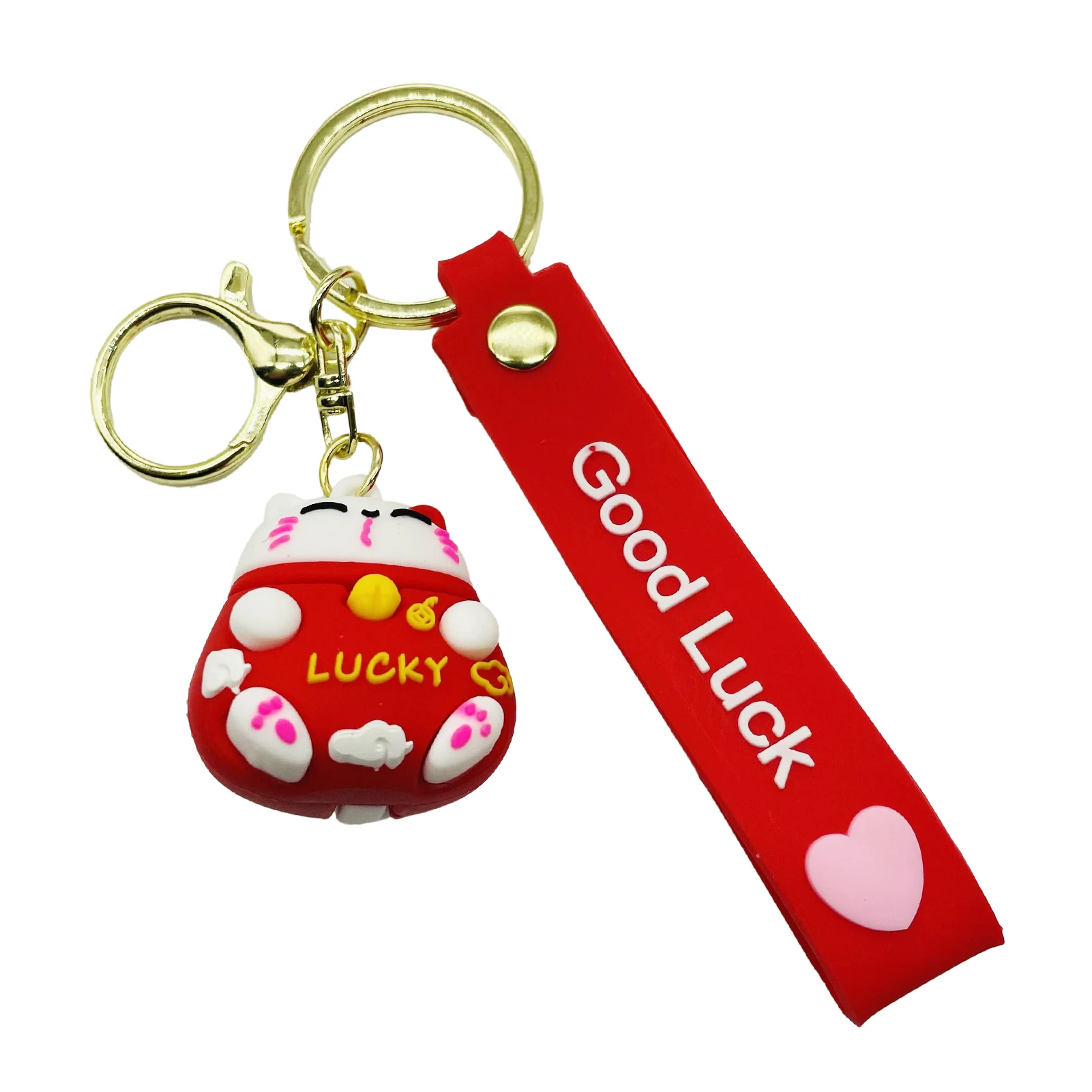 

Брелок с милым котом Плутосом, очаровательный мультяшный дизайн, брелок с изображением счастливого кота, высококачественный ПВХ, милый портативный подвесной декор