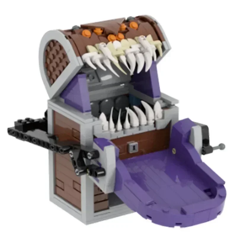 有名なゲームモデル Moc ビルディングブロック テラー ダイス タワー - ミミックテクノロジー モジュラーブロック ギフト クリスマス おもちゃ DIY セット 組み立て