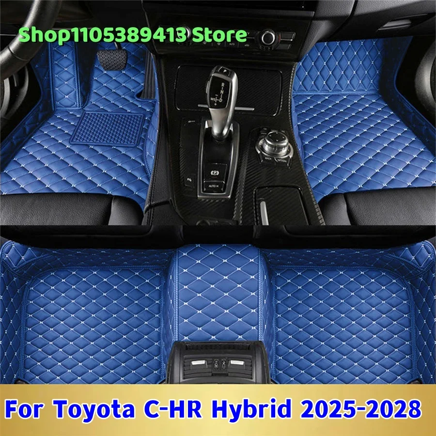 

Автомобильные коврики из кожи на заказ для Toyota C-HR Hybrid 2028 2027 2026 2025, аксессуары для авто