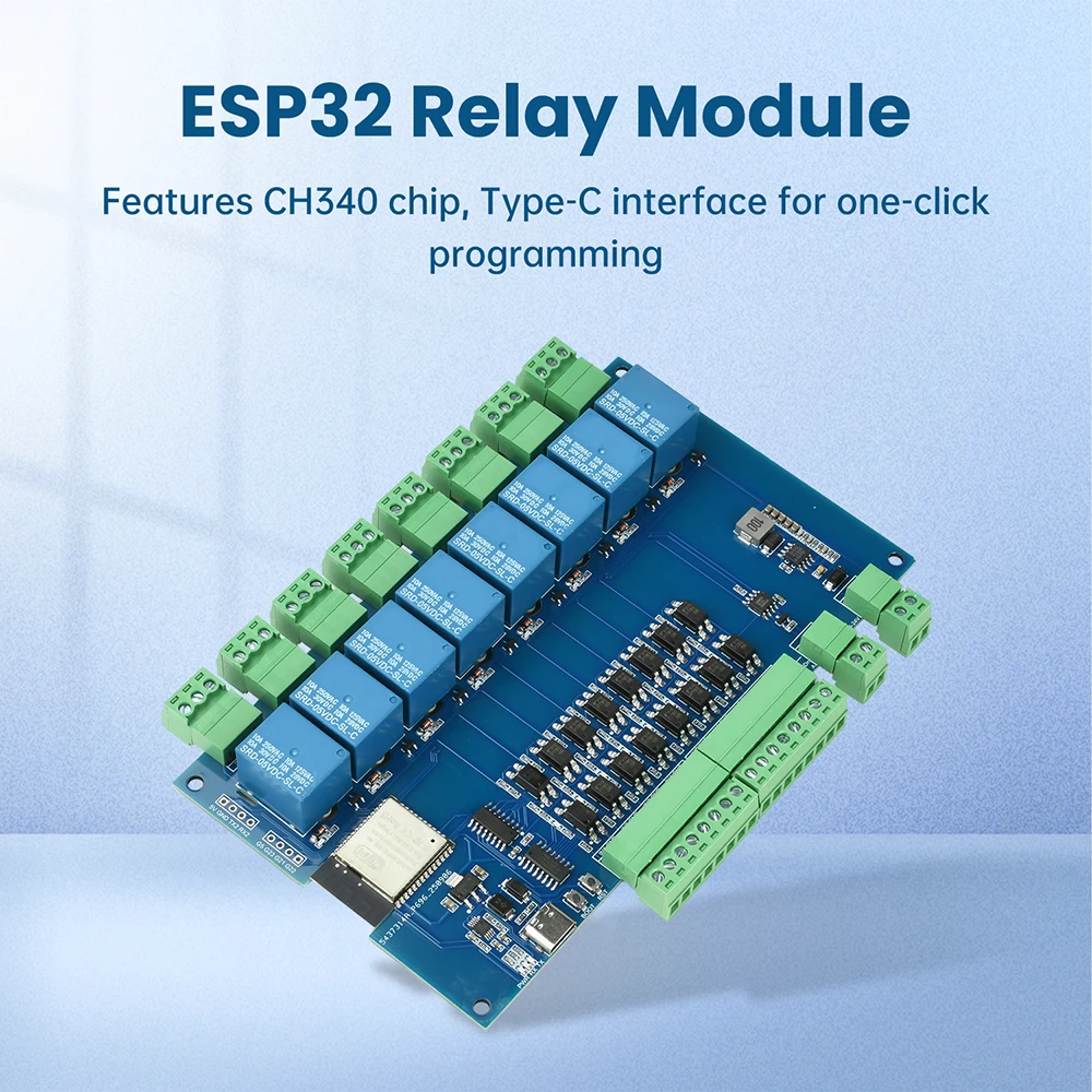 ESP32 Modbus WIFI بلوتوث 4-way 8-Way وحدة التتابع RS485 مجلس التنمية بروتوكول MODBUS 4/8Way Optocoupler DC 9-24V