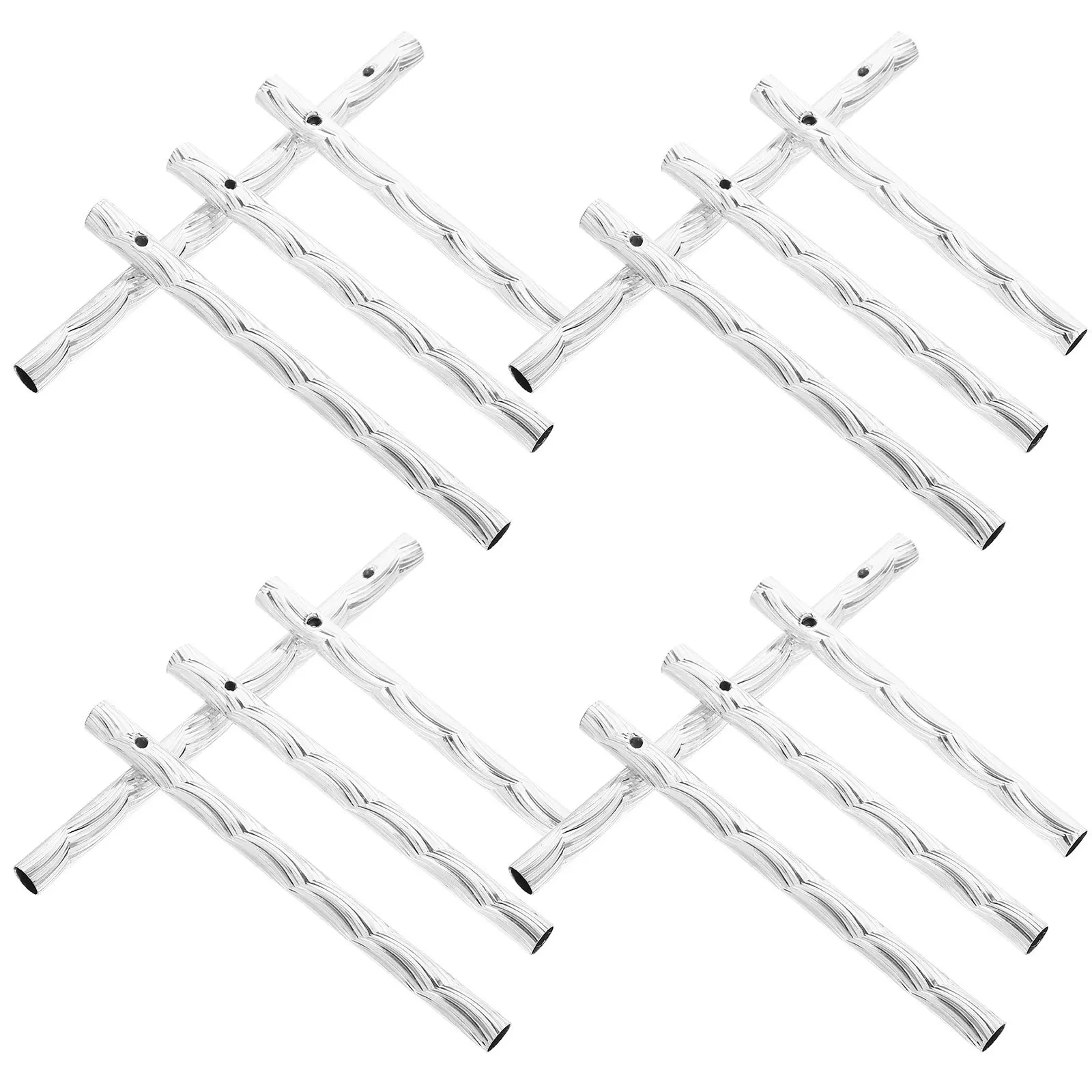 20 قطعة أنابيب الرنين لتقوم بها بنفسك المعادن لصياغة ملحقات جرس الرياح ديكور حديقة معلقة قلادة الألومنيوم الرياح الرنين استبدال #5