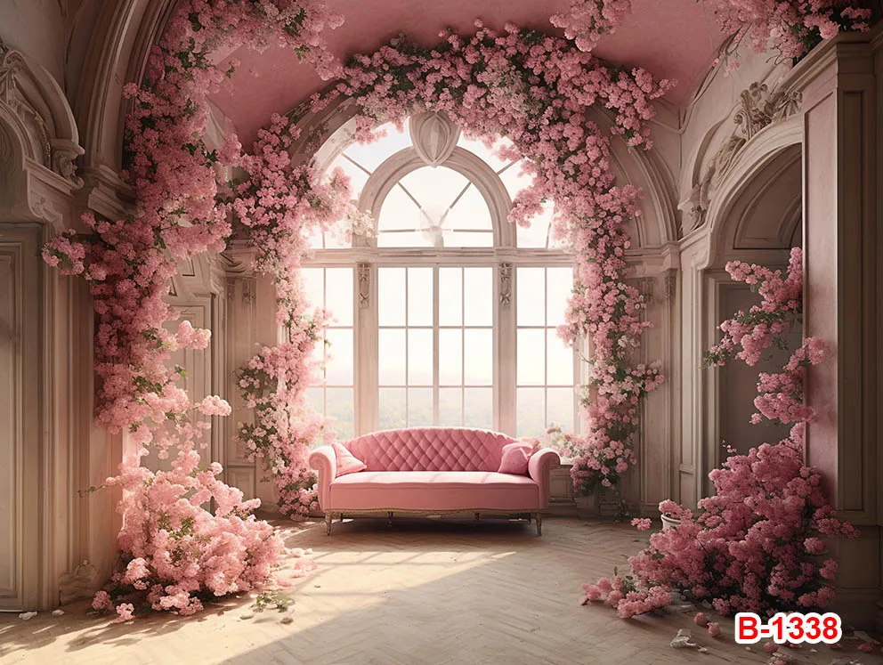 Воздушные шары, свадебные цветы, фотография, фон для девочек, день рождения, семейный портрет, украшение стены, декорации