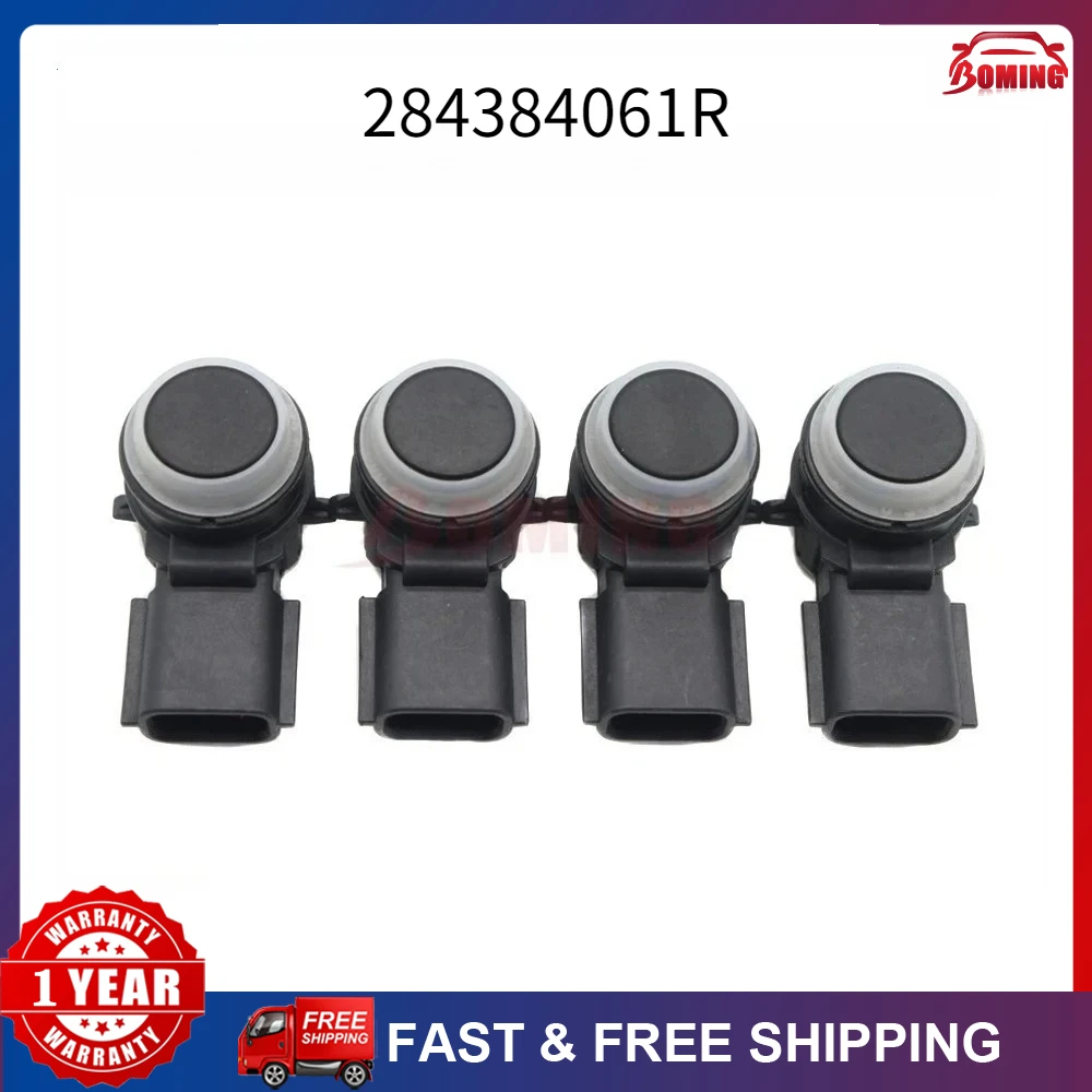 4pcs/lot 284384061R New Car PDC Parking Sensor For Renault Kadjar Espace Koleos Megane 3 0263023999 28438-4061R