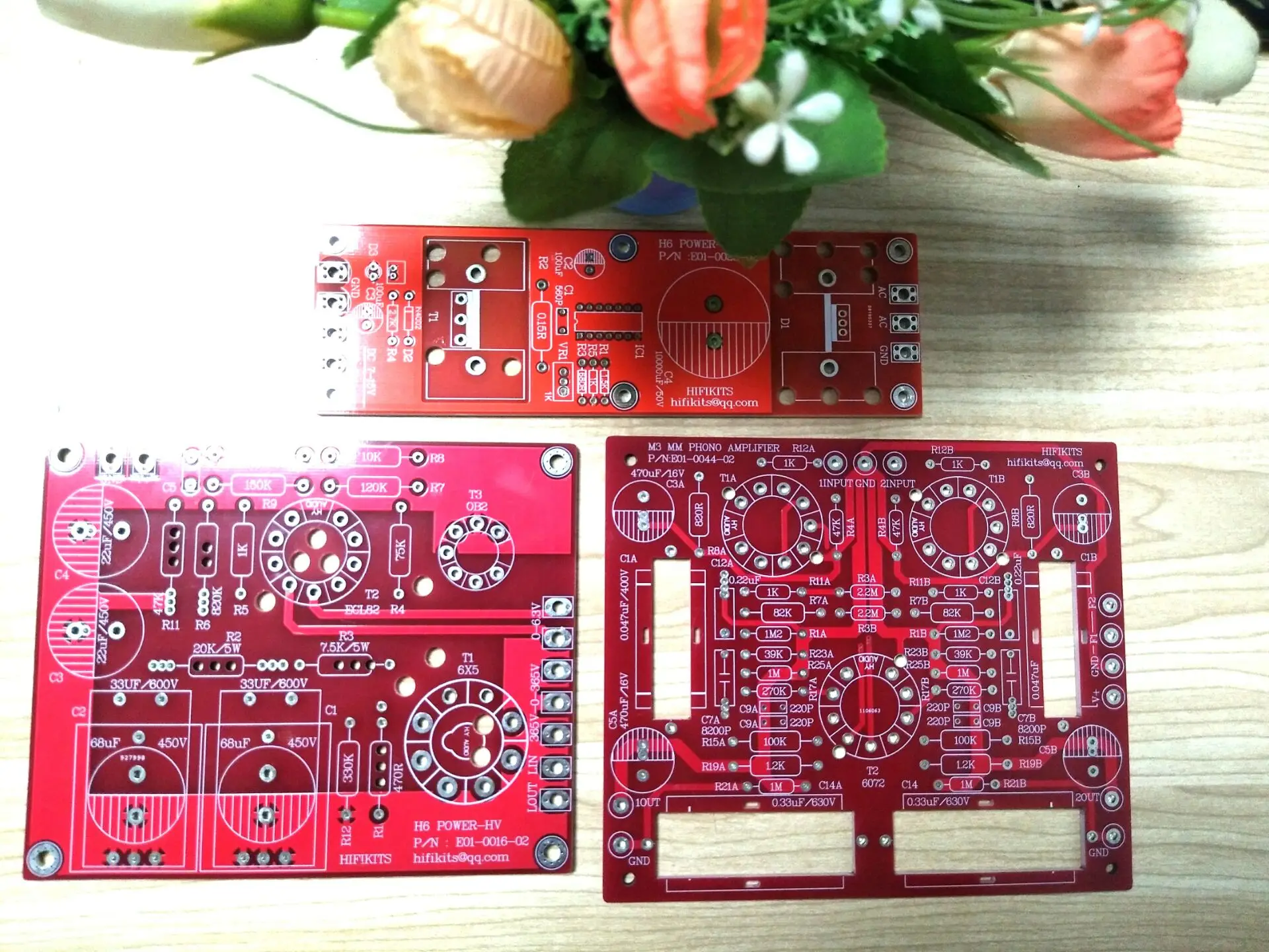 

latest arrival AN M3 MM Phono amplifier circuit board (L3) Tube: 6072*3, 6X5*1, ECL82*1, OB2*1