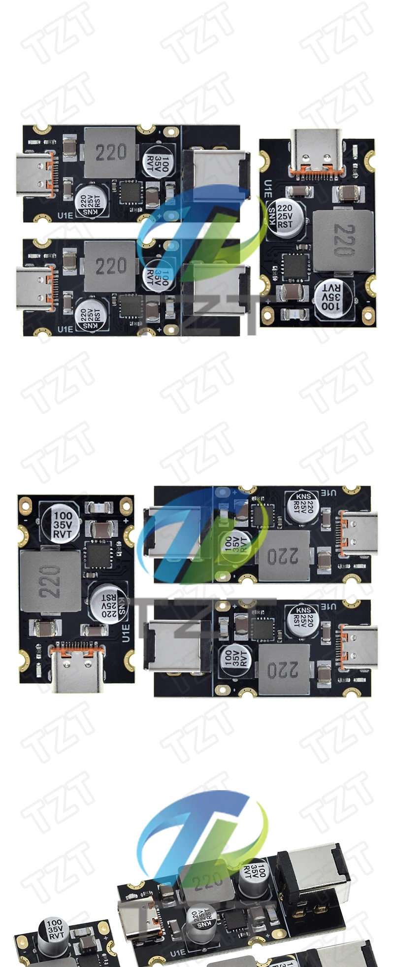 1/2PCS DC8-32V 3,25A 65W Step down modul QC4.0 QC3.0 Typ-C USB PD65W schnelle lade Adapter modul für Huawei SCP/FCP Apple PD – Detail 3
