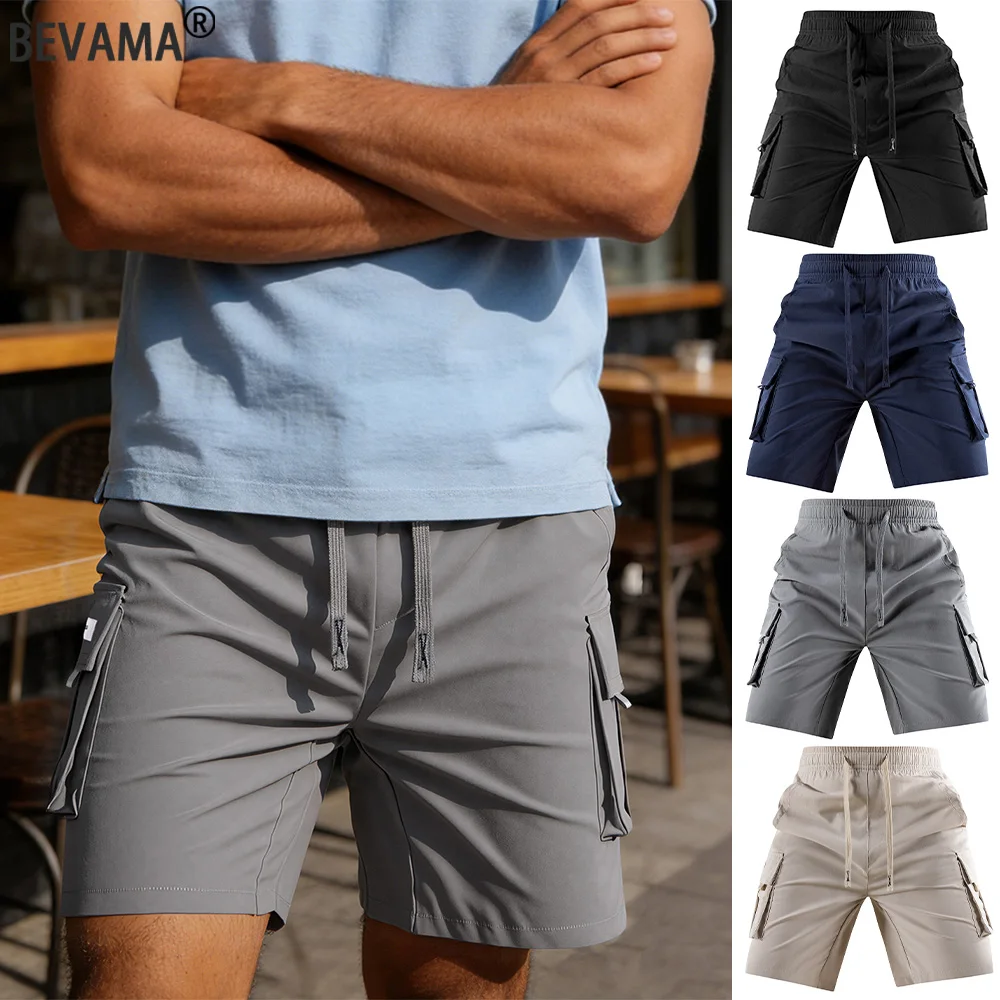 

Summer Men's Cargo Shorts Outdoor Travel Casual Sports Large Pockets Short Pants Durable and Comfortable Fabrics Shorts