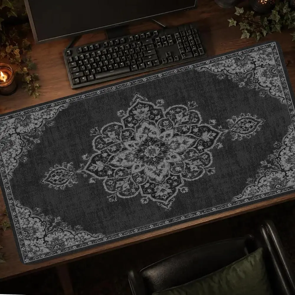 Persian Rug Mouse Pads Gaming Mats Setup Carpet Desk Gadgets Playmat Desk Mat Room Decor Pc Accessories Gamer Setup Decoration