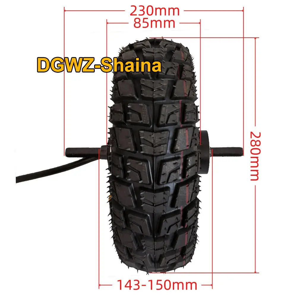 Electric Scooter Motor 11 Inch 48V 60V 72V 3000W  Electric Bike Motor Vacuum Off-road Tire For Electric Motorcycle
