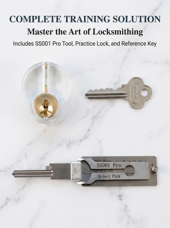 2-in-1 Locksmith Picks for SS001 SS002