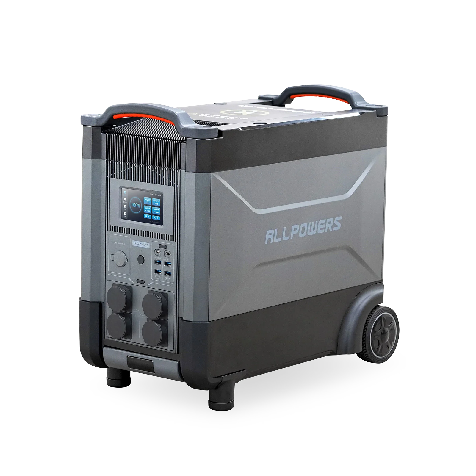R4000 Portable Power Station 4000W Power Multiple Devices for Camping, RV, and Outdoor Use
