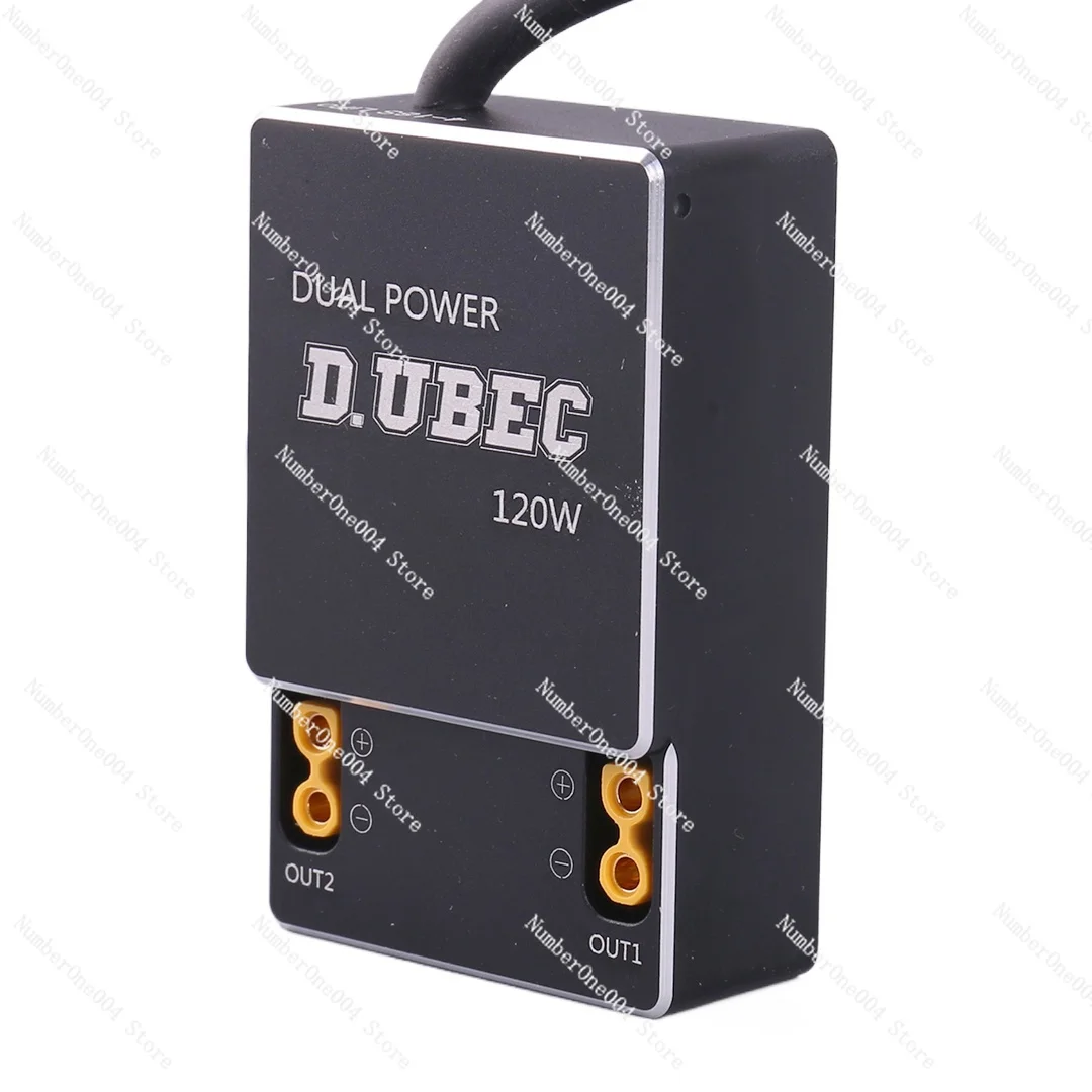 

D. The UBEC dual output ammeter power module supports 4-18S input for aircraft model flight control