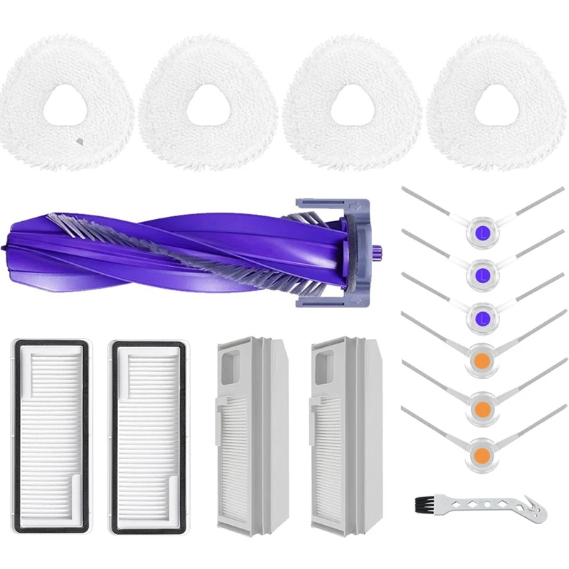 Запчасти и аксессуары для робота Narwal Freo X Ultra, накладки для швабры, фильтры НЕРА, мешки для пыли, инструмент для очистки