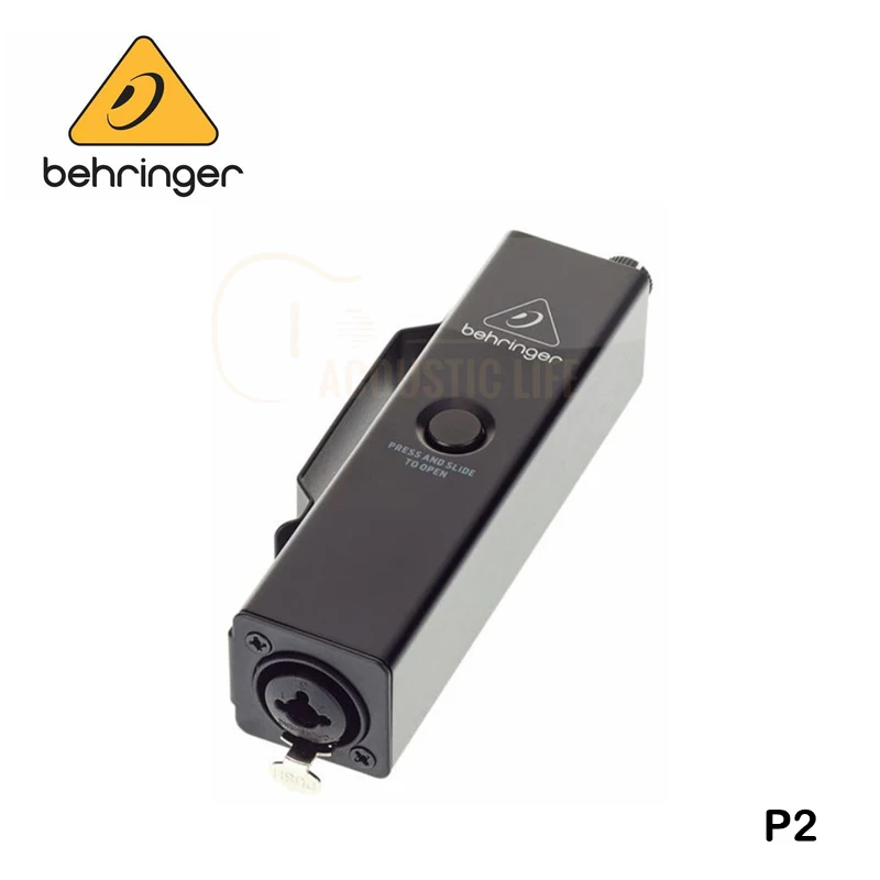 

Behringer Powerplay P2 Headphone amplifier Ultra-Compact Personal In-Ear Monitor Amplifier Music Accessories