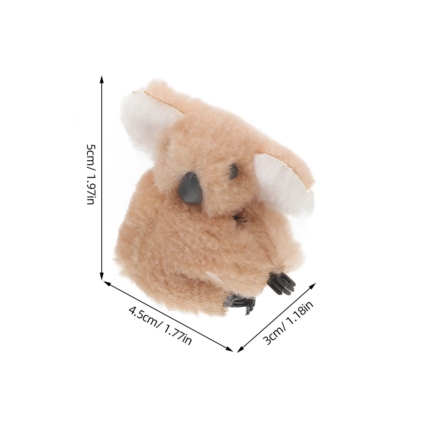 2Pcs Motorcycle Mirror Handle Decor with Adorable Koala Design - Long-Lasting, Fade-Resistant Ornament for Side Mirror, Stylish