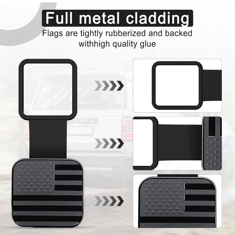 Parti di automobili di vendita calda: tappo antipolvere, tappo antipolvere con gancio di trascinamento, copertura protettiva a bocca quadrata, copertura del dispositivo di sospensione dell'auto