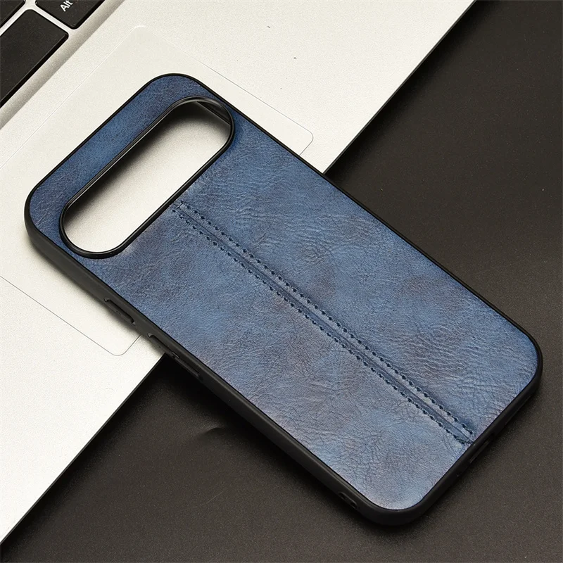 Für Google Pixel Pro Fall Stitching Pu Leder Google Pixel Pro PC Hard Back Protection Telefon Cover Fund