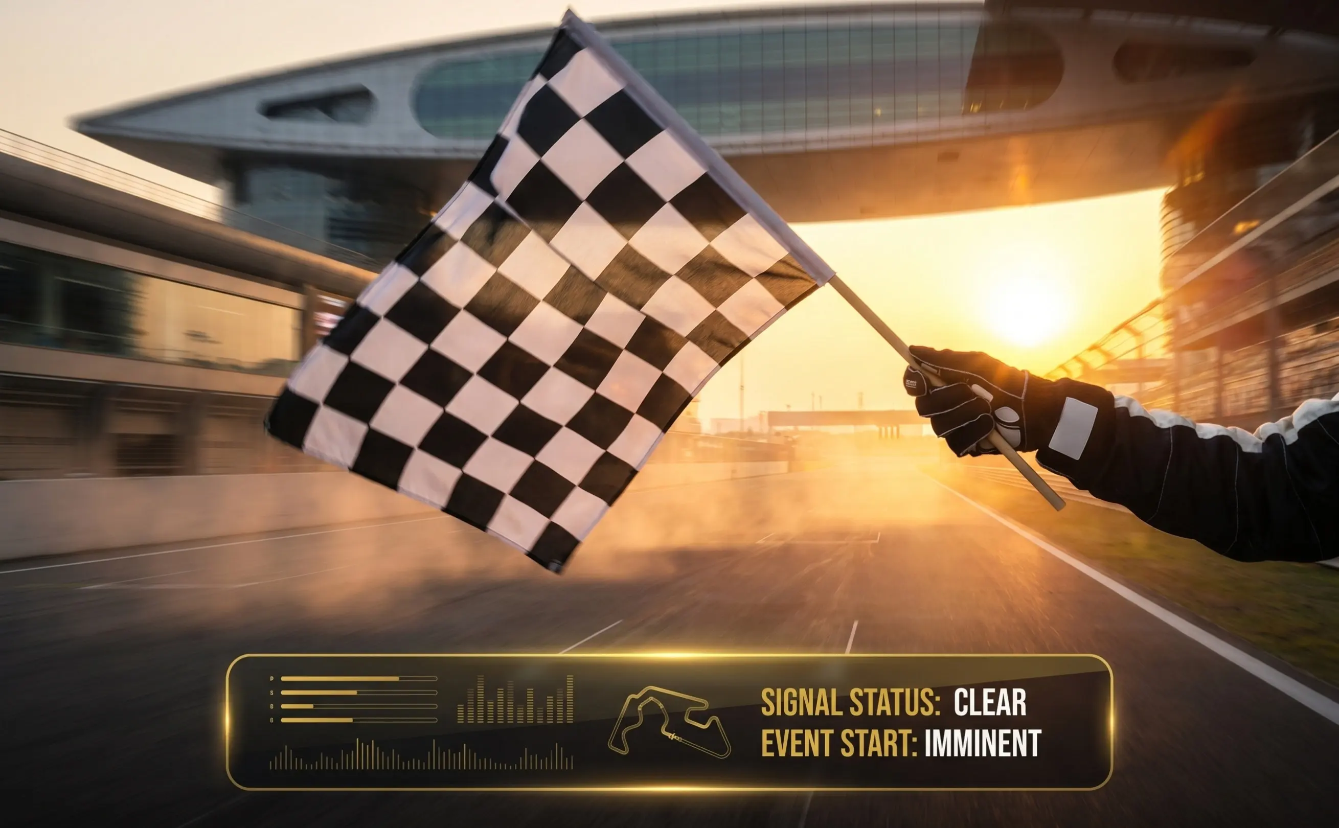 16 PCS Mini Racing Flag Black and White Checkered Race Track Flags Hand Held Car