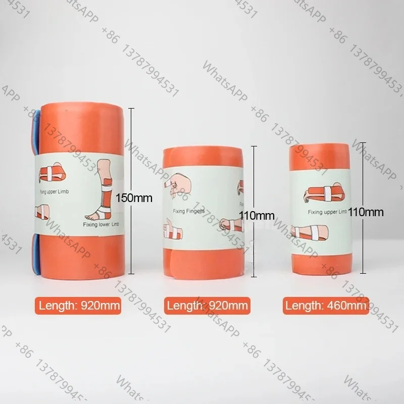 SAM Splint Aluminum Foam Survival Roll Splint Polymer Splint Fracture Fixation Bandage for Human Animals