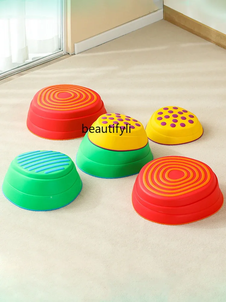 Sensory integration training equipment Balance tactile board Plastic early education kindergarten non-slip children's toys