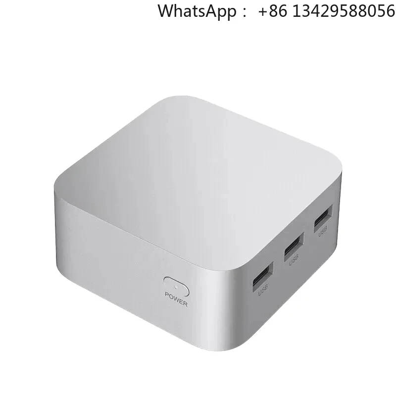 Business Desktop Mini PC AMD Ryzen 5 7530U 6-Core DDR4 RAM NVMe SSD Intel UHD Graphics Windows 11 with Fan