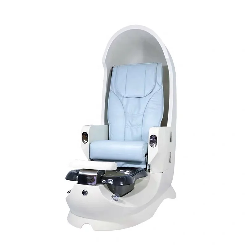 Egg shape luxury manicure pedicure spa massage chair for nail salon