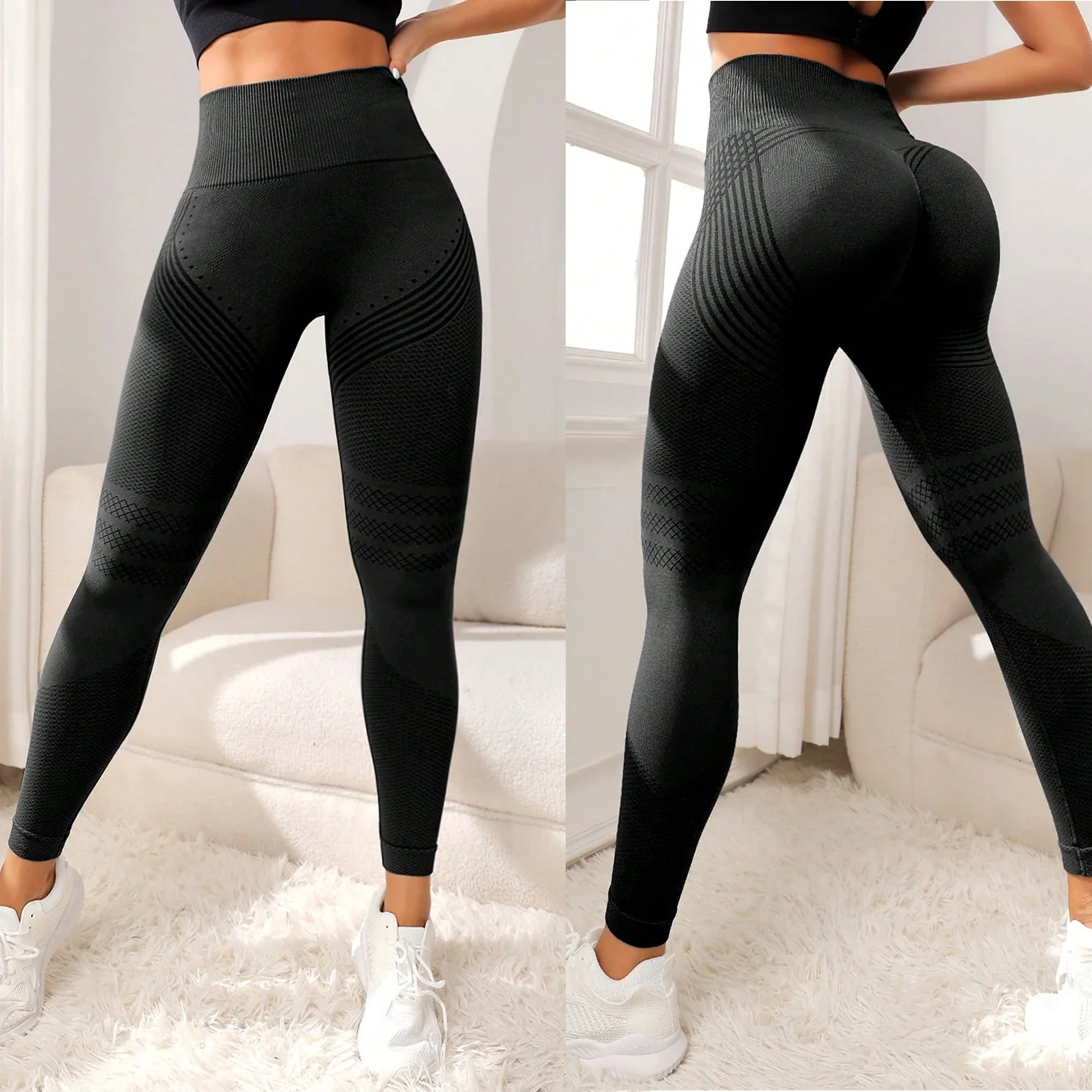 

Seamless Leggings for Women Scrunch Butt Lifting Yoga Gym Workout Legging Pants High Waist Running Tights Sports Trousers XS-5XL