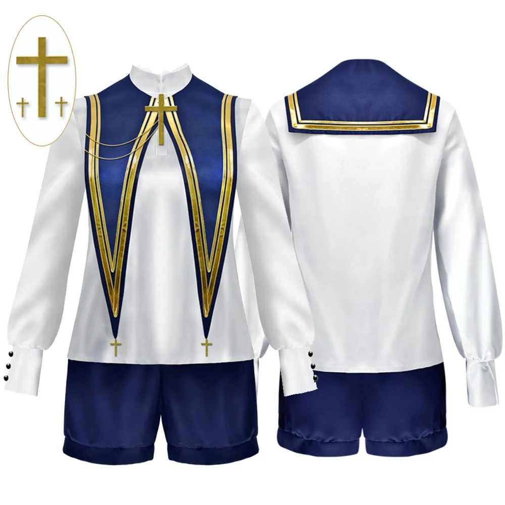 Spel Olivijn Cosplay Kostuum Volledige Sets Tops Shorts Uniform Pakken Voor Volwassen Halloween Carnaval Feest Performance Kleding Roleplay