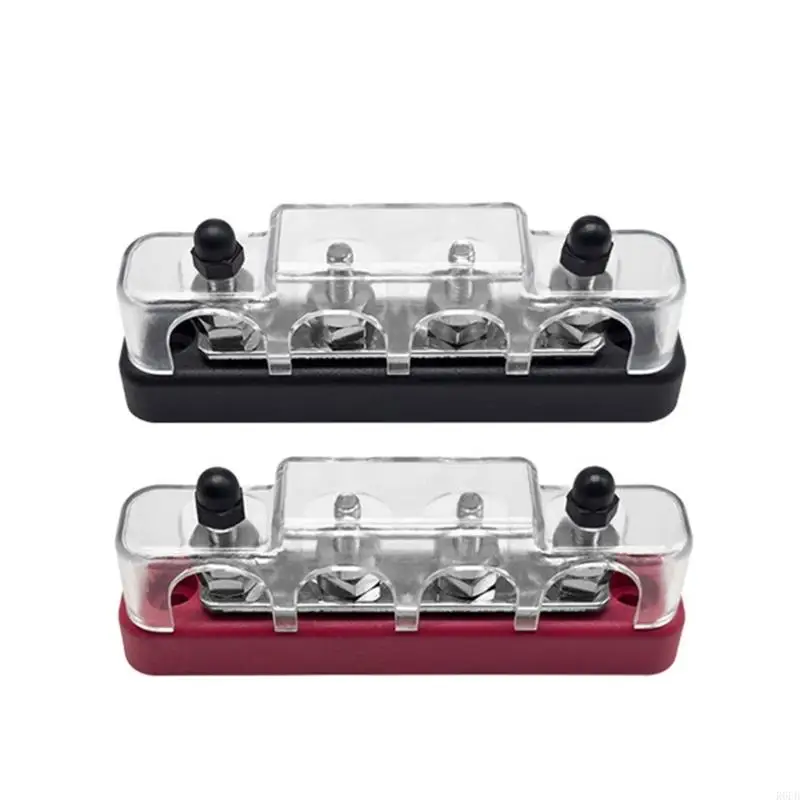 High Current 4 Gang Bus Bar with Corrosion Resistant Finish for Auto Marine Use R6FB
