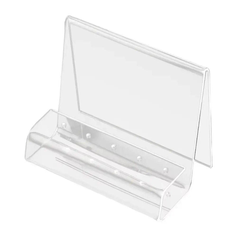 Space Saving Design Acrylic Pliers Holder Display Rack Modern Jewelry Tool Organizer Holder Stand Transparent