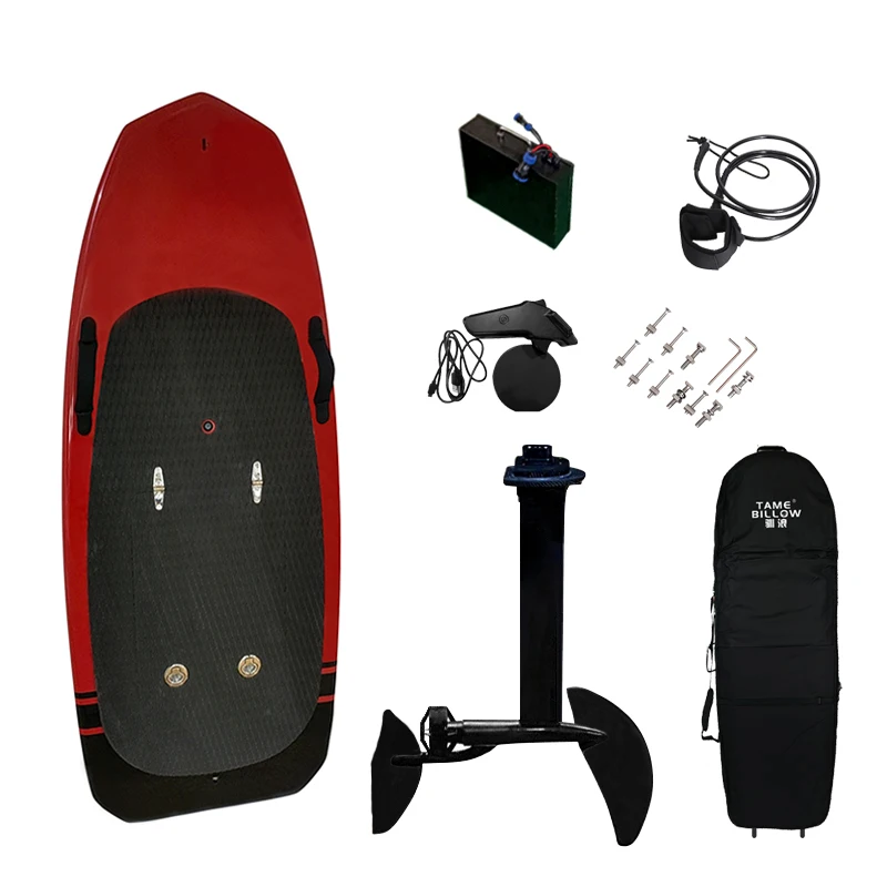 Drop Shipping Surfing 50-60km/h Carbon Fiber Efoil Electric Surfboard 8kW Powered Motor Finished Hydrofoil Board