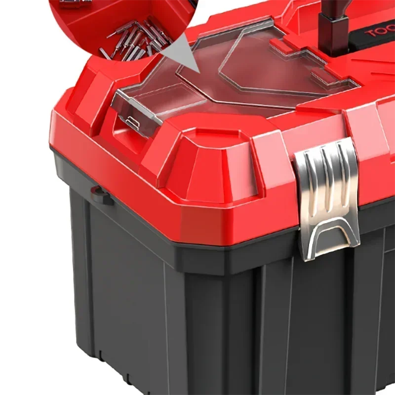 Imagem -06 - Multifuncional Portátil Tool Organizer Várias Especificações Tool Box com Alça Industrial Grade Layer Storage Box
