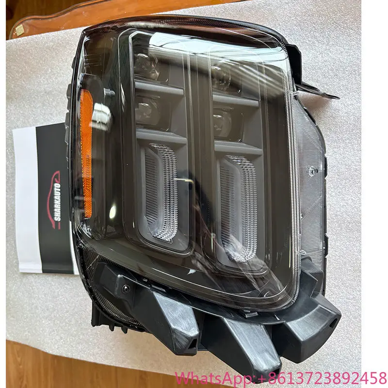 

For Ecobreeth Headlamp for Telluride Auto Lamps 12V 36W 6000 lm 6000K High/Low Beam ABS Plastic