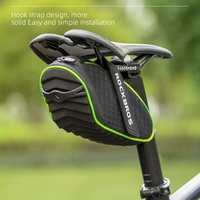 ROCKBROS Luminous Bicycle Tail Bag With Light, Bicycle Seat Bag, Mountain Bike/Folding Bike/Road Bike Riding Equipment