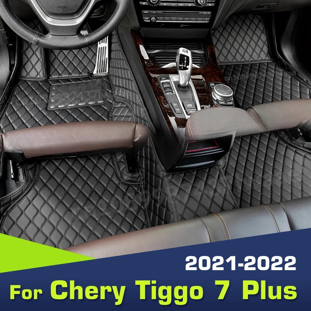 

Car Floor Mats For Chery Tiggo 7 Plus 2021 2022 Custom Auto Foot Pads Automobile Carpet Cover Interior Accessories
