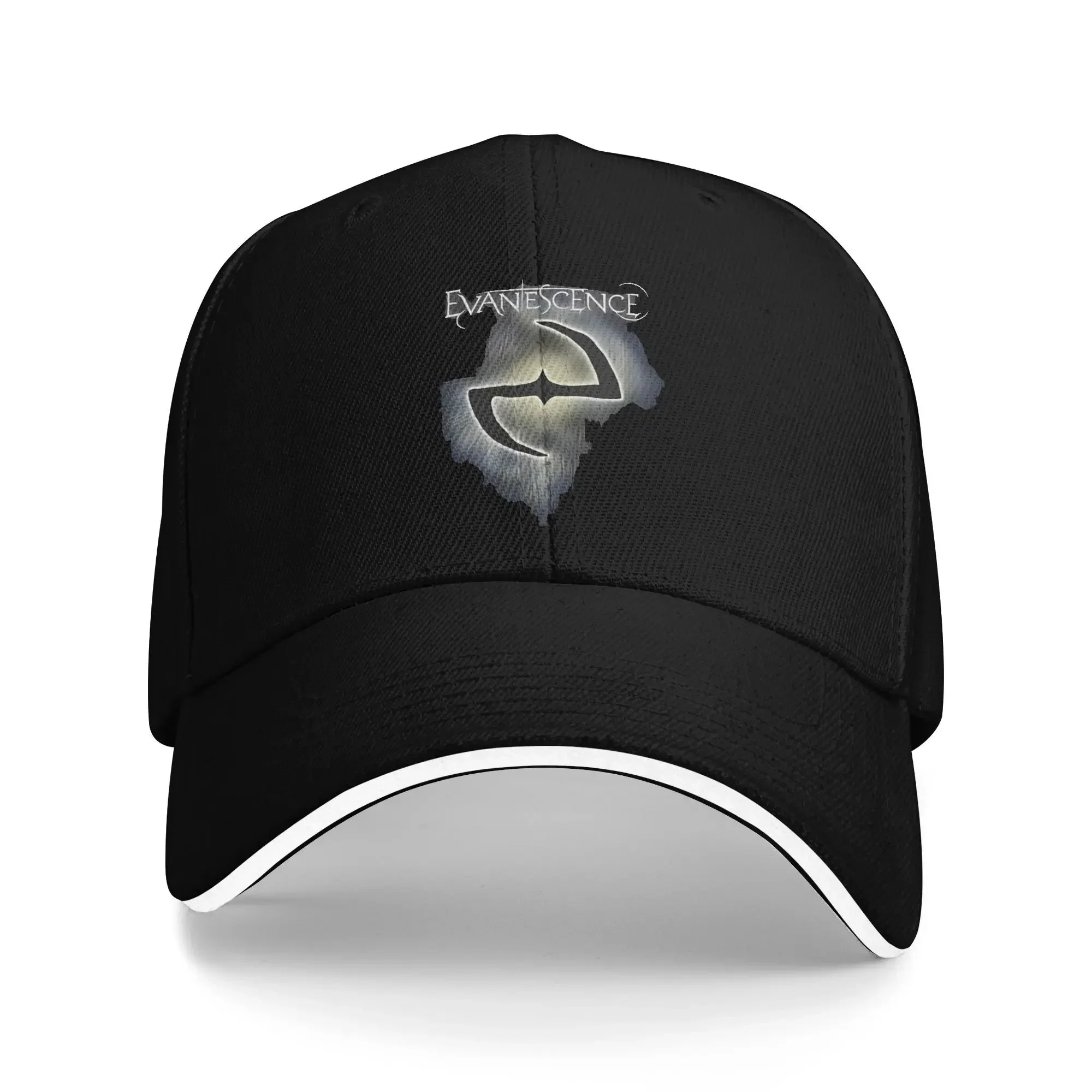 New Unisex Evanescence  Sandwich Hats  , Sport Baseball Cap Polyester Rock Band  Sun Hat Adjustable Sports  Summer