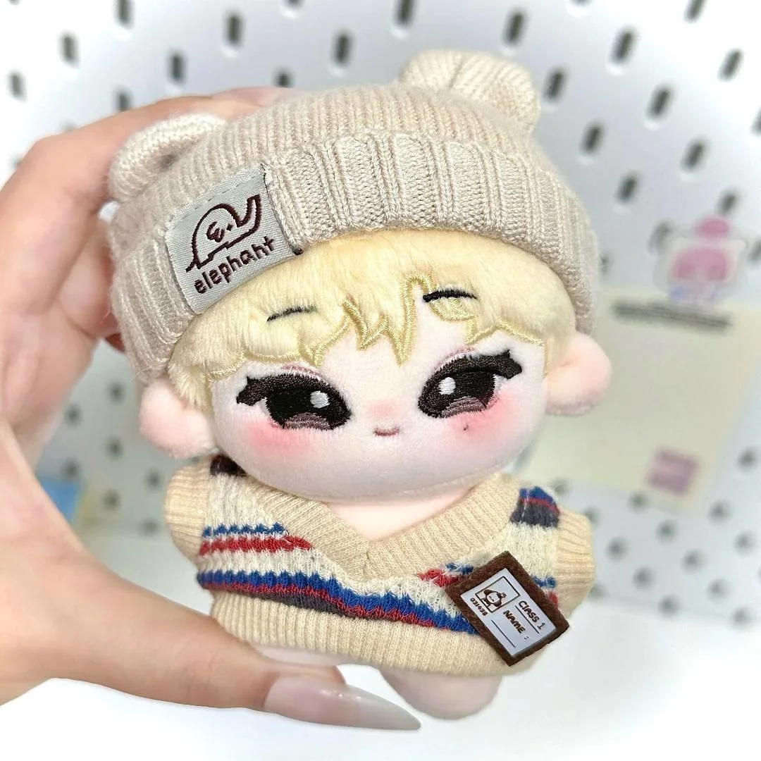 10cm Enhypen Kim Sunoo Plushies Idol Sea Star Nude Body Cotton Doll For Fans Collection Birthday Gifts Cute Cartoon Toy For Kids