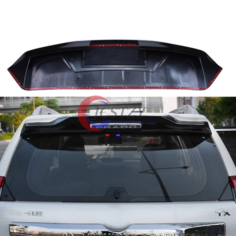 

ABS пластик черный белый цвет задний багажник крыло спойлер для Toyota Cruiser Prado FJ150 2010-2018