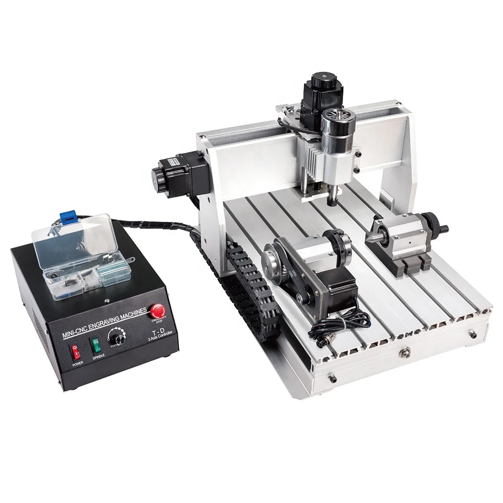 

Stroke 400*570*75mm 4 Axis CNC Router 2400RPM 6040 800W ER11 Machine Mini CNC Router CNC Router Machine For Wood