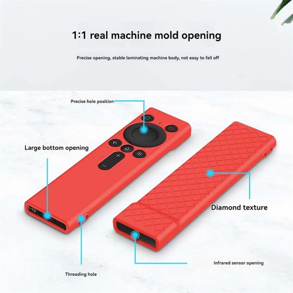 ​ حافظة واقية لجهاز التحكم عن بعد للتلفزيون لهاتف هواوي LINGXI ملحقات غطاء سيليكون شاملة مقاومة للسقوط